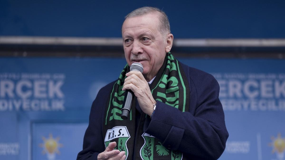 Cumhurbakan Erdoan: Kayna belirsiz para desteleri dnda icraatlar yok