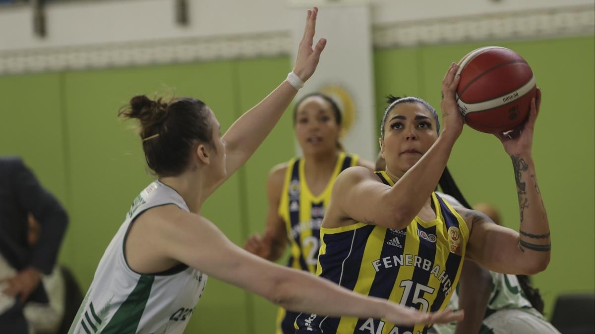 Kadnlar Basketbol Sper Ligi'nde play-off elemeleri belli oldu