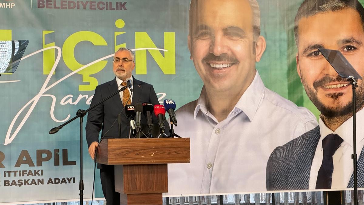Bakan Ikhan: alma hayat Trkiye'yi hak ettii konuma tayacak 
