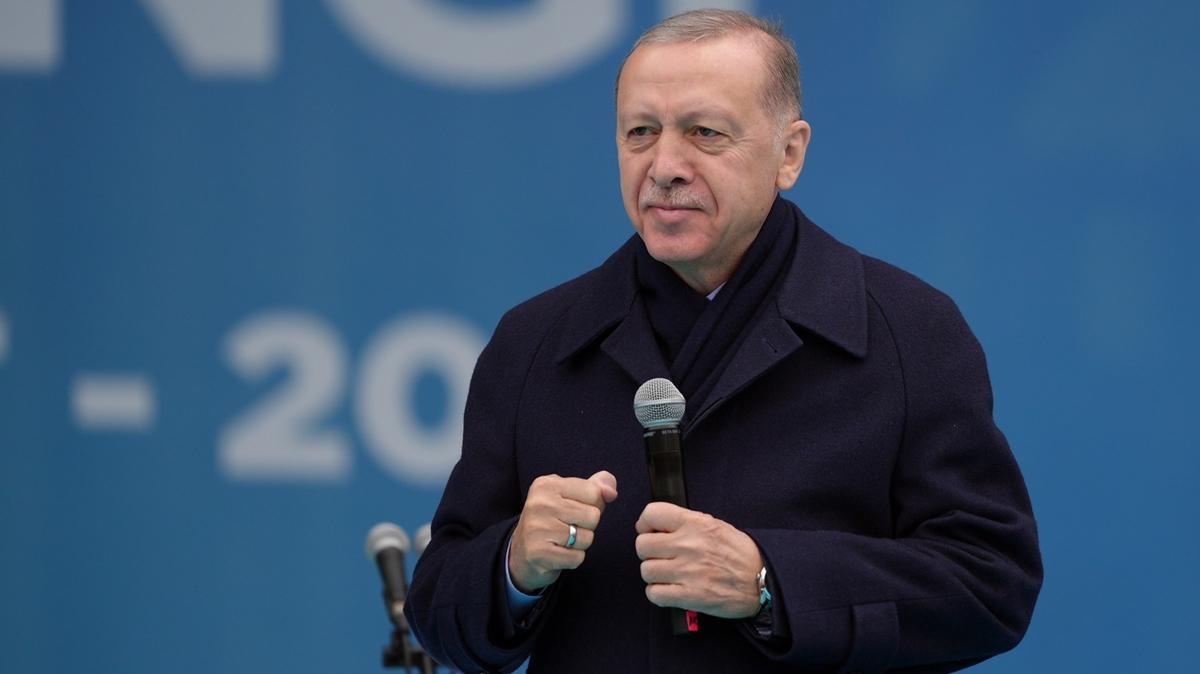 'Byk Ankara Mitingi'nde konuan Cumhurbakan Erdoan: 5 yl boa geti, 31 Mart ok nemli