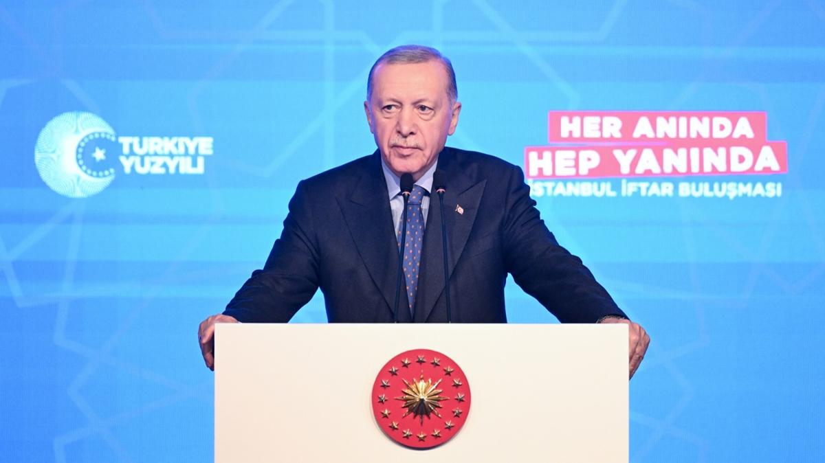Cumhurbakan Erdoan: stanbul u anda hizmete a, bir 5 yl daha bekleyemeyiz