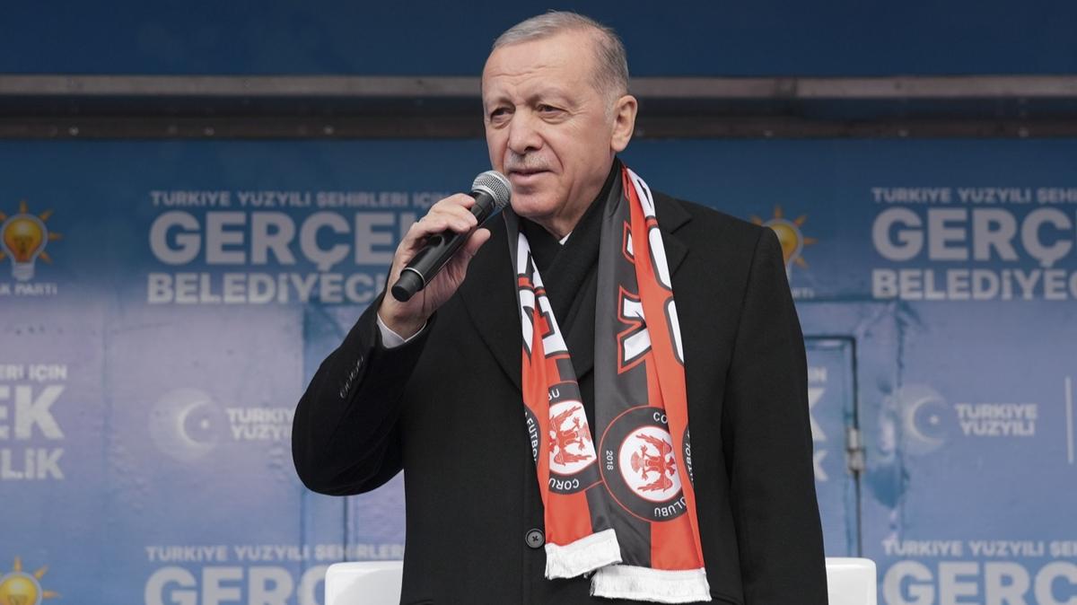 Cumhurbakan Erdoan: Ana muhalefet partisi mi, kartel mi, belli deil