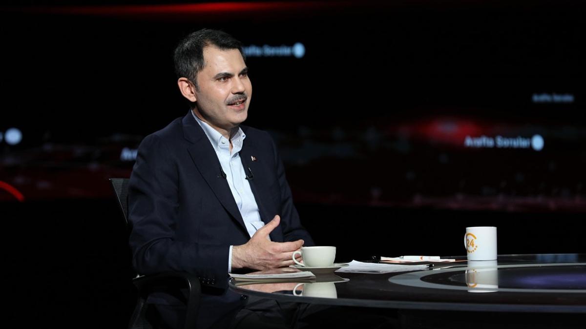 Murat Kurum 24 TV canl yaynnda ilk kez anlatt! ''Elazllar bana Kara Murat der''