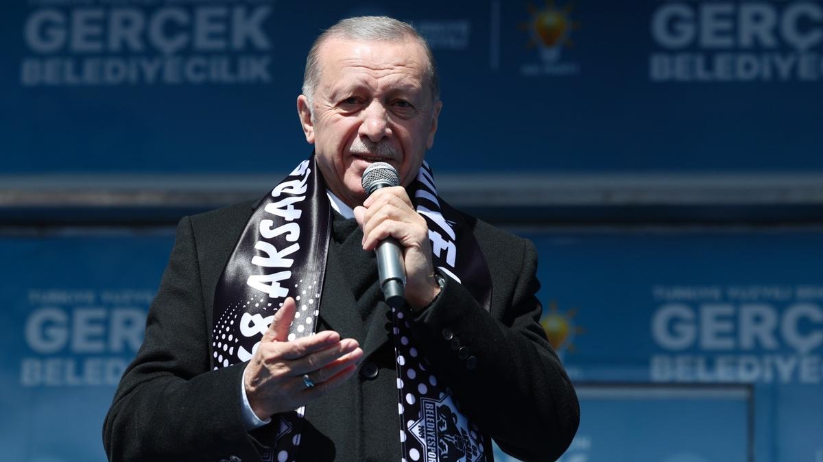 Cumhurbakan Erdoan: Enflasyonu kontrol altna alacak programa sahibiz