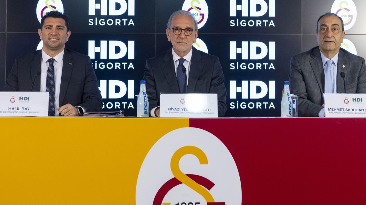 Galatasaray'a bir sponsor daha! mzalar atld...