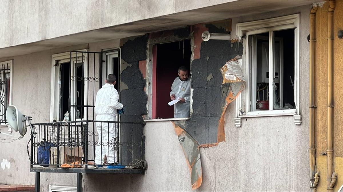 Kocaeli'de bir apartmanda doal gaz patlamas sonucu 1 kii yaraland