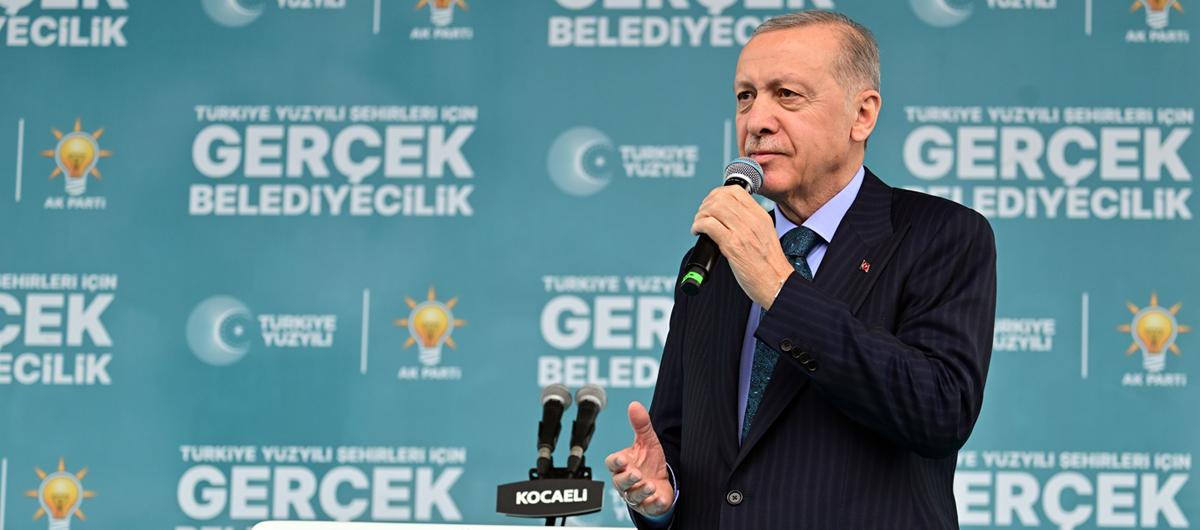 Cumhurbakan Erdoan'dan yerel seim mesaj: ok dikkatli olmalyz