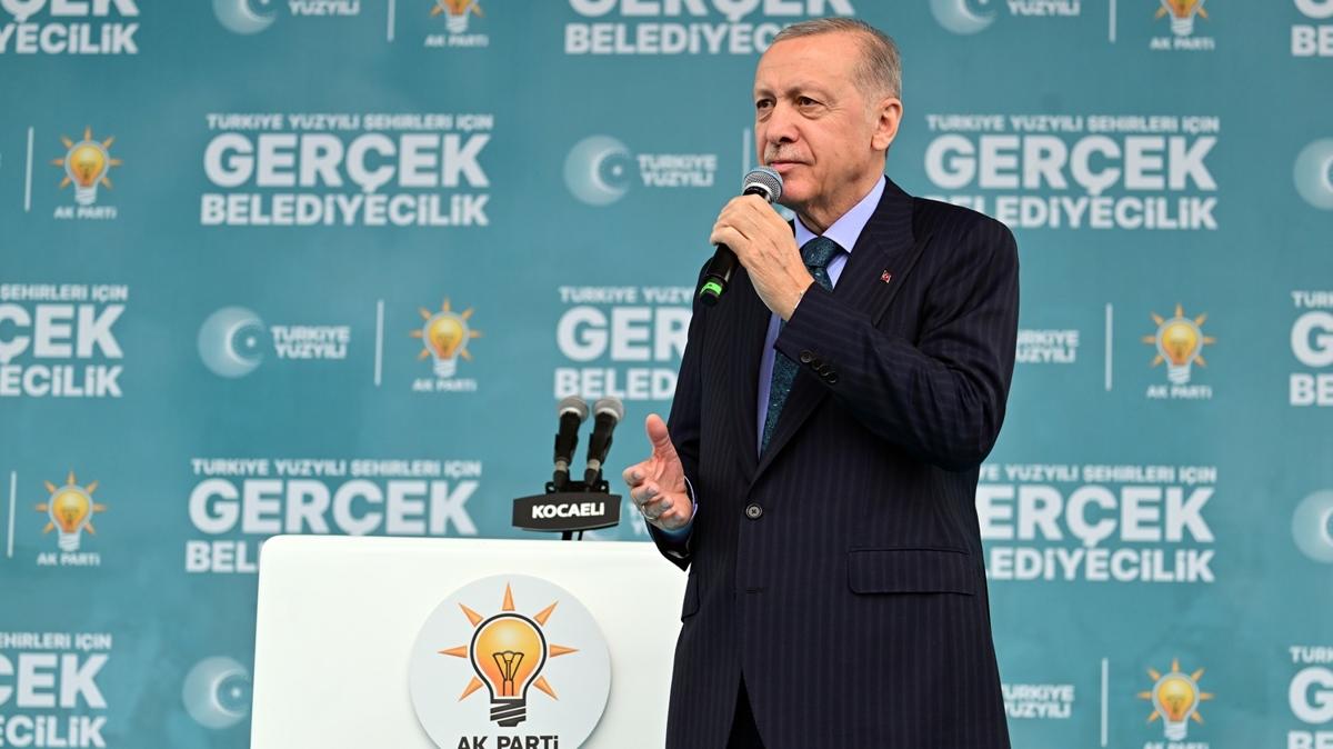 Cumhurbakan Erdoan: Siyasi tansiyonu farkl yerlere ynlendirmek isteyenlere kar dikkatli olmalyz