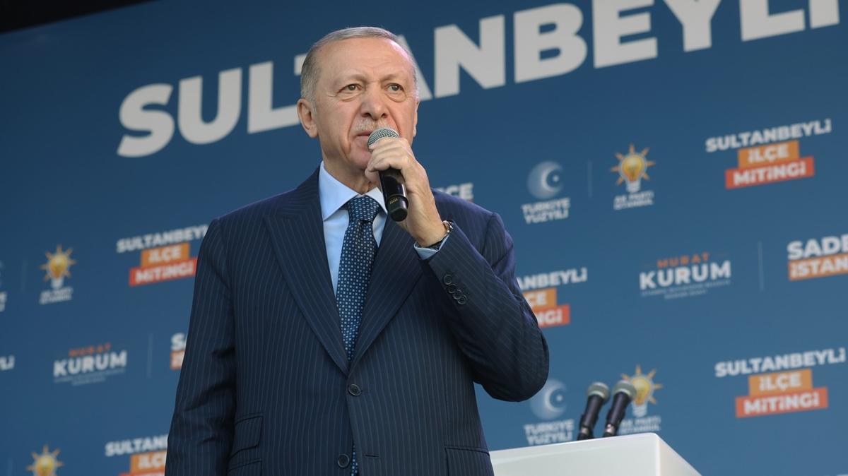 Cumhurbakan Erdoan: ehri ynetmesi gerekenler stanbul'dan baka her ile urat