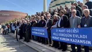 Kadim Dostlar Platformundan, BB Bakan aday Murat Kurum'a destek
