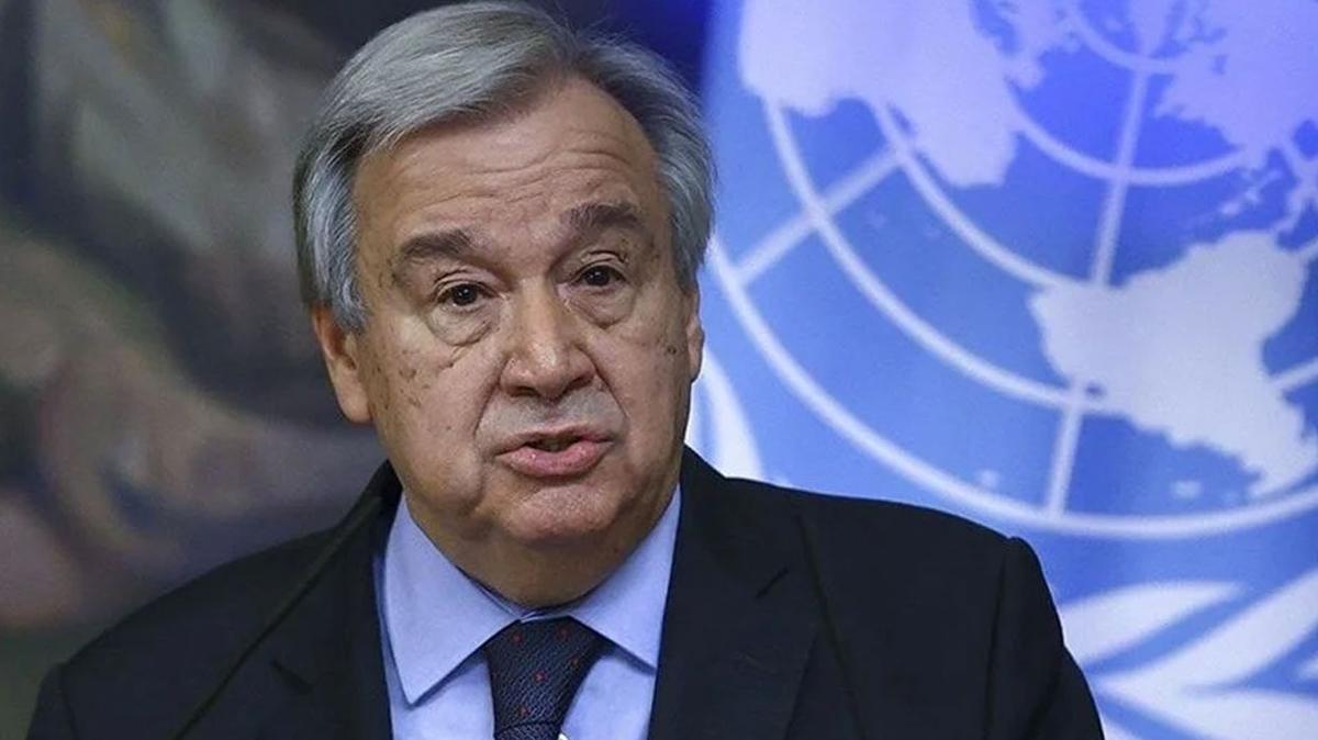 BM Genel Sekreteri Guterres, srail-Lbnan snrnda meydana gelen patlamay knad