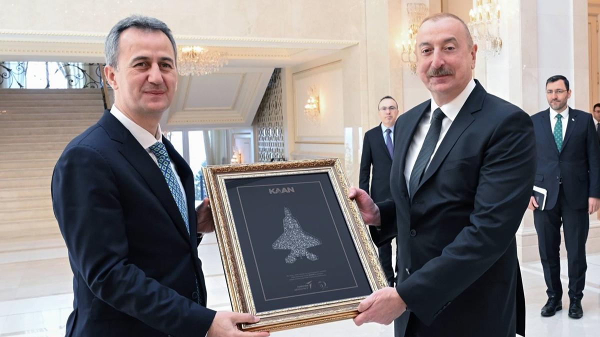 lham Aliyev, Cumhurbakanl Savunma Sanayii Bakan Grgn' kabul etti