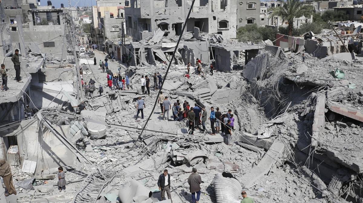 srail'in 178 gndr saldrlarn srdrd Gazze'de can kayb 32 bin 916'ya kt