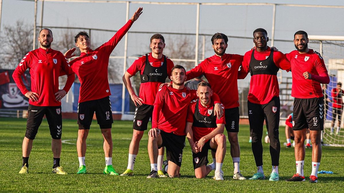 Samsunspor'da Pendikspor mesaisi sryor