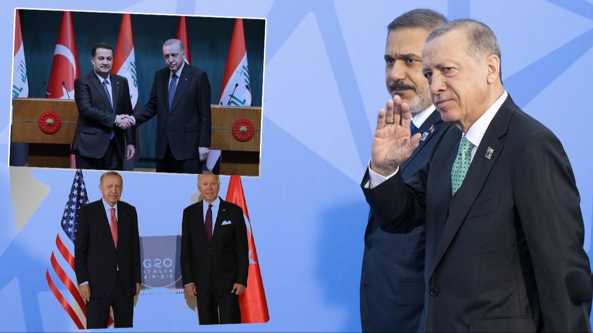 Youn diplomasi trafii... Cumhurbakan Erdoan, Irak ve ABD'yi ziyaret edecek