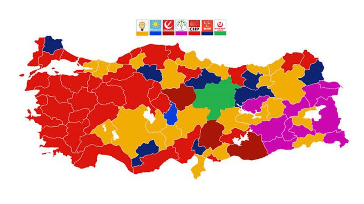 Kızaran sadece Türkiye haritası mı?