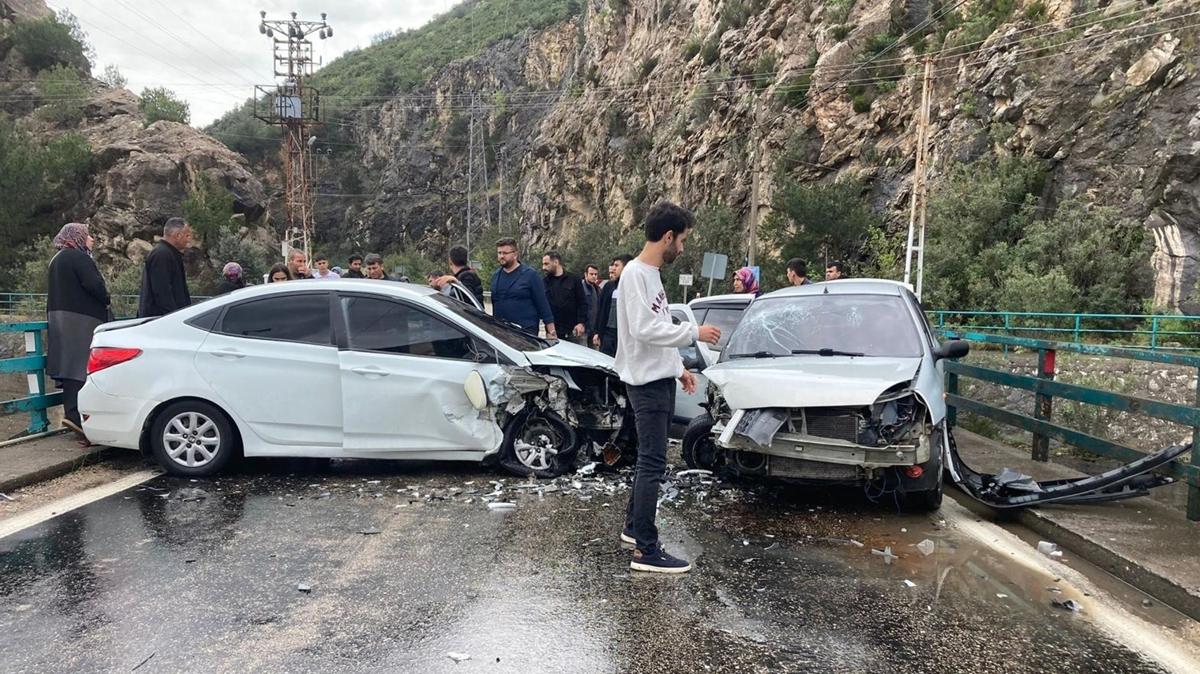Adana'da bayram gn feci kaza: Yarallar var