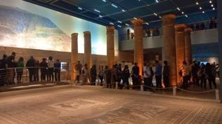 Zeugma Mozaik Mzesi'nde ziyareti rekoru: Gnlk 5 bin 660 kiiyi arlad