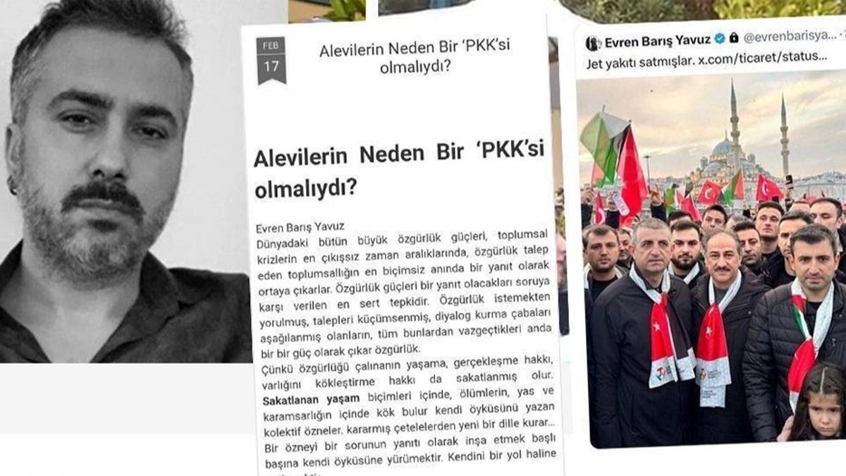 ''Alevilerin PKK's olmal'' diyen BB alan tutukland