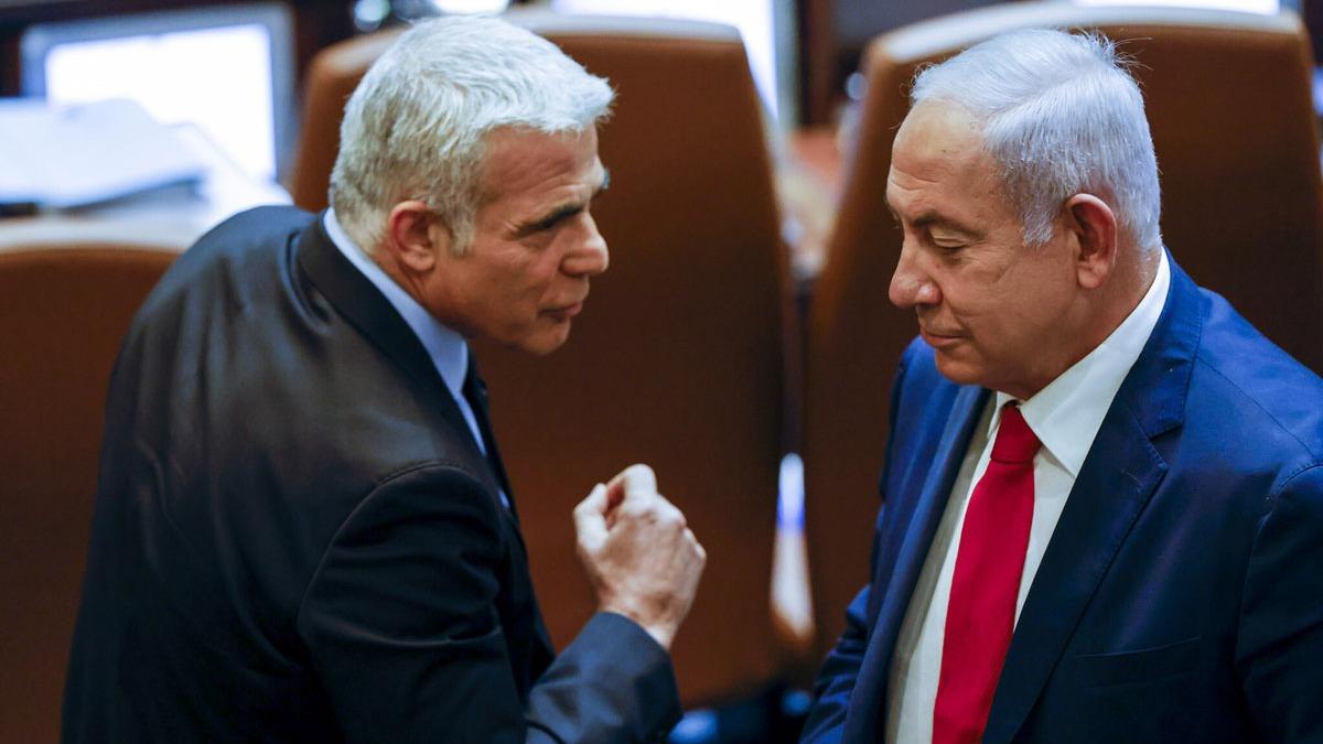 Lapid: Netanyahu srail iin varolusal tehdit haline geldi