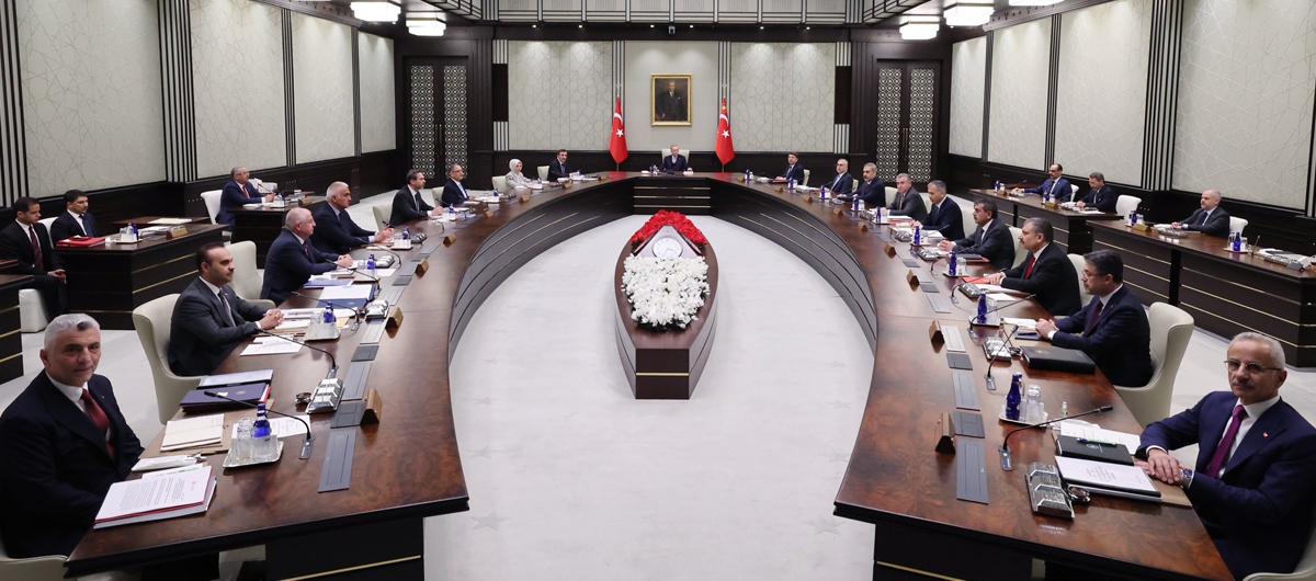 Kabinesi toplants sona erdi! Alnan kararlar Cumhurbakan Erdoan aklayacak