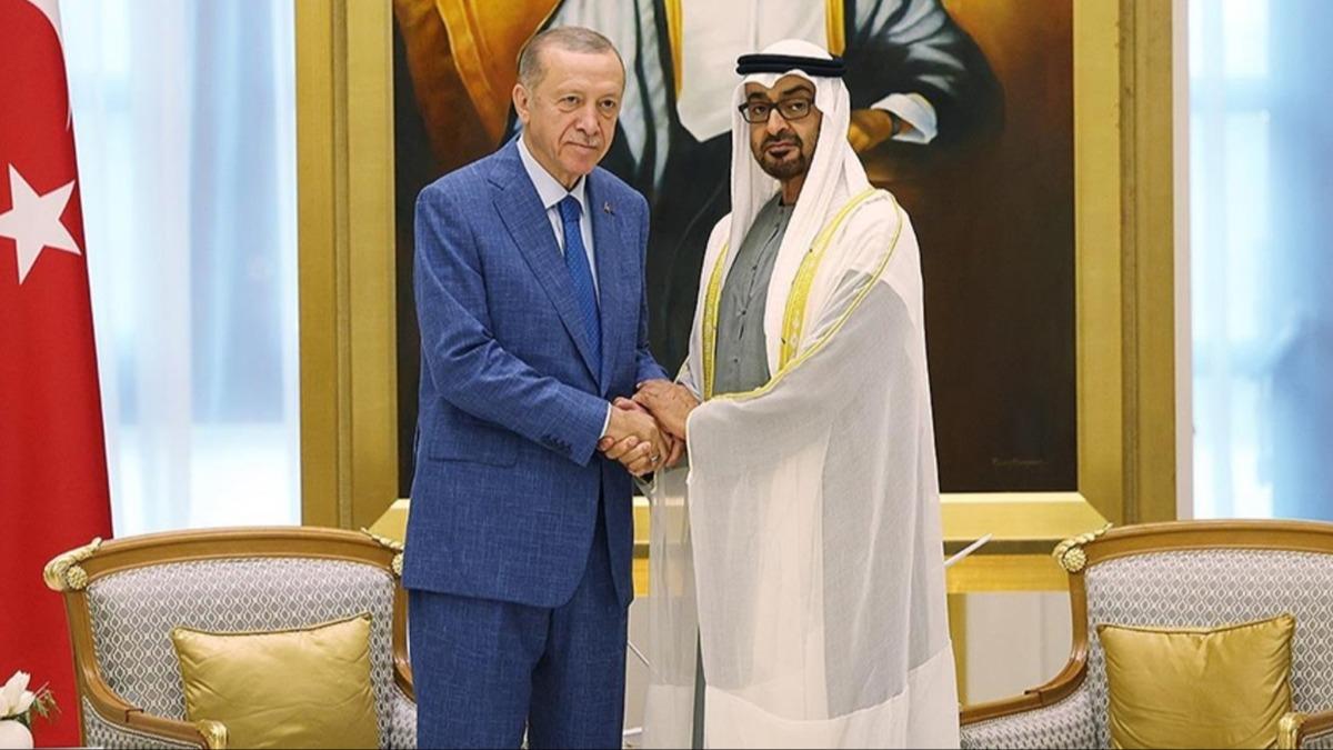 Cumhurbakan Erdoan, Al Nahyan ile telefon grmesi gerekletirdi