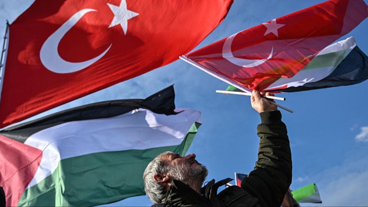 Trkiye'den Filistin'in BM'de tam yeliine destek