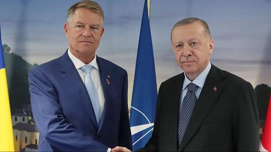 Cumhurbakan Erdoan, Romanya Cumhurbakan Iohannis ile grt