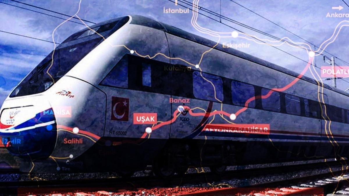 Bakan Uralolu: Hzl trenle Ankara-zmir aras 3 saat 30 dakikaya inecek