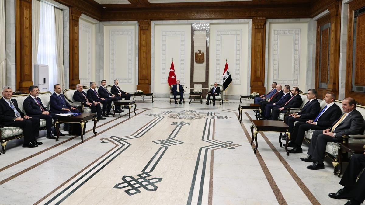 13 yl sonra bir ilk! Cumhurbakan Erdoan'dan Irak'a tarihi ziyaret