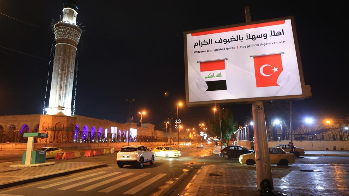Irak'ta Cumhurbakan Erdoan heyecan: Ziyaretinizden onur duyduk