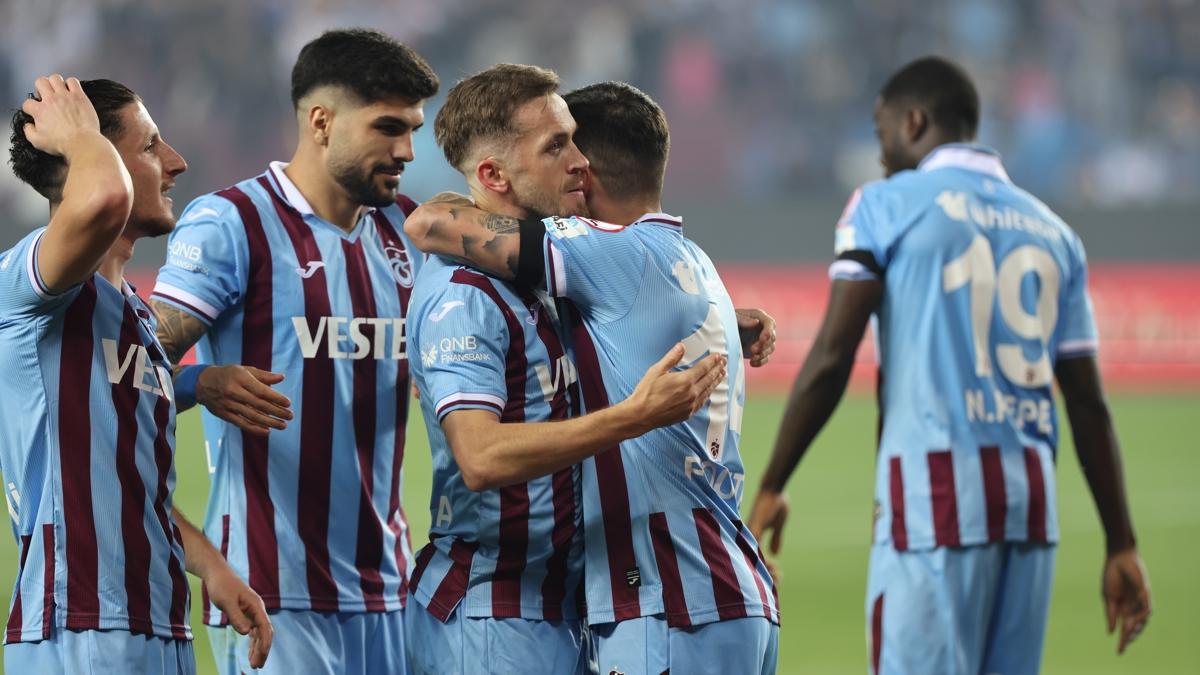 Trabzonsporlu futbolculardan galibiyet yorumu