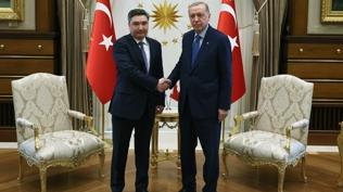 Cumhurbakan Erdoan, Kazakistan Babakan Bektenov'u kabul etti