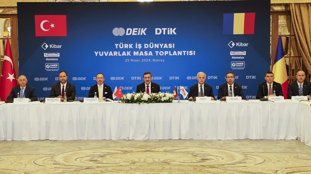 Cumhurbakan Yardmcs Ylmaz: Trkiye Romanya'ya geen yl 6,9 milyar dolar ihracat gerekletirdi
