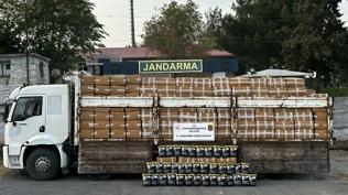 Kahramanmara'ta bir kamyonda 6 ton kylm ttn bulundu
