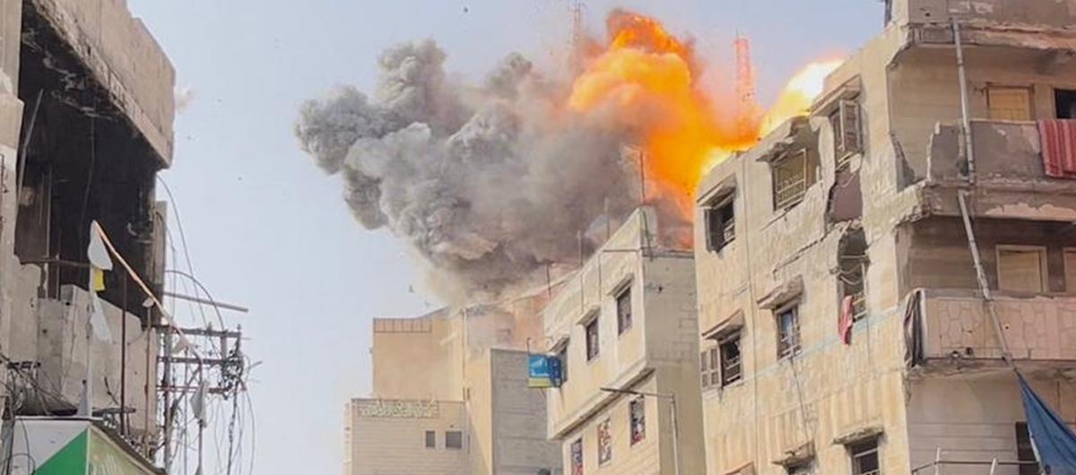 Soykrmc srail ordusundan Refah'a hava saldrs