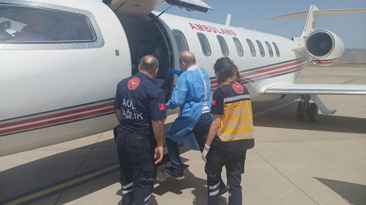 20 gnlk bebek ambulans uakla Ankara'ya sevk edildi