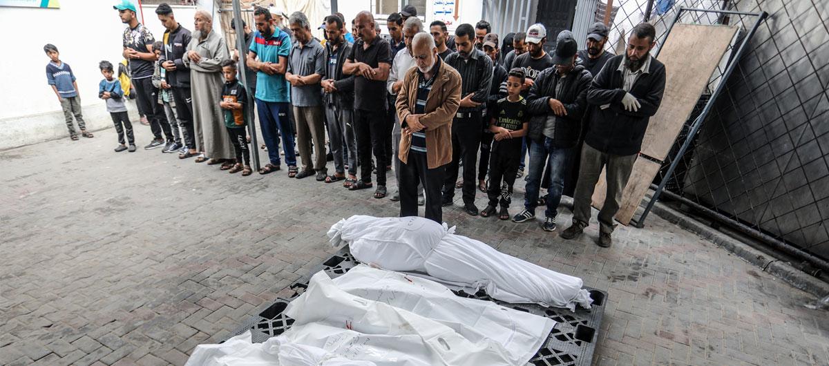 Gazze'de srail saldrs sonucu son 24 saatte 66 Filistinli hayatn kaybetti