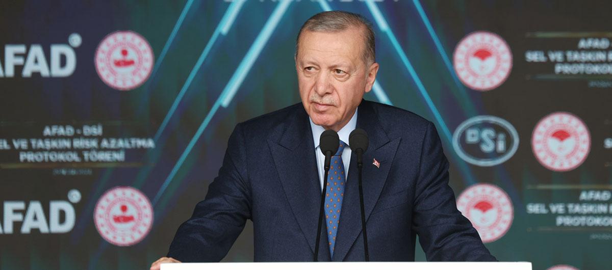 Cumhurbakan Erdoan: Karadeniz'de 13 ilde risk azaltma faaliyetlerine balyoruz