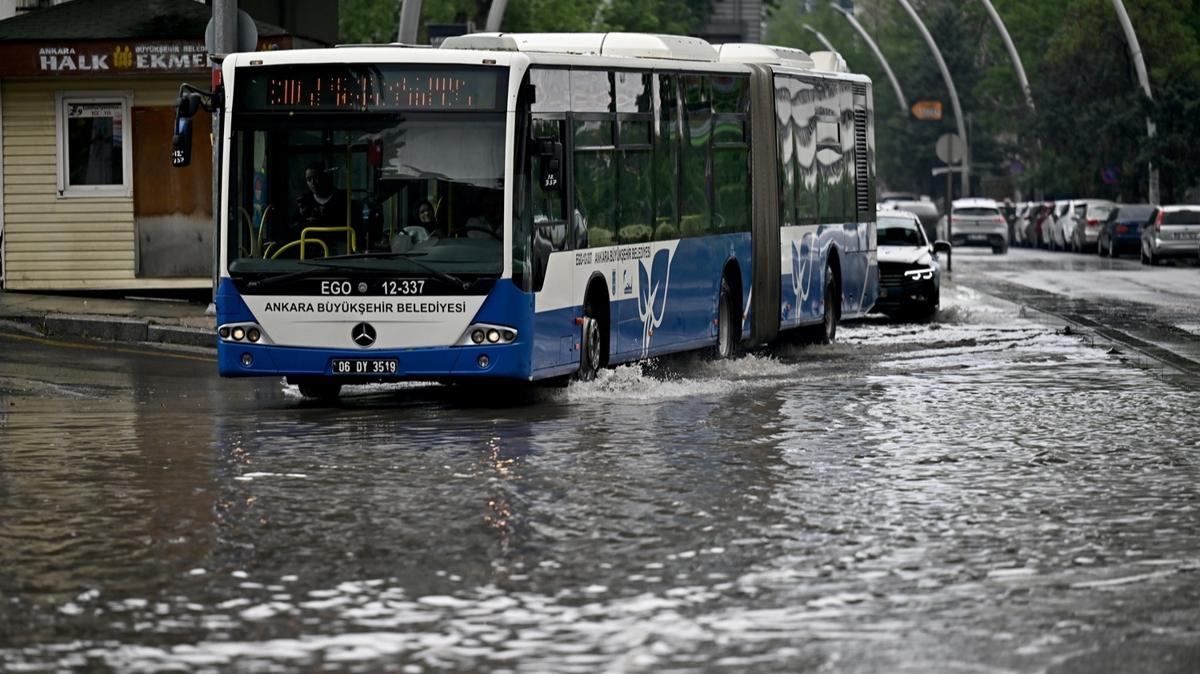 Meteorolojiden Ankara iin uyar 