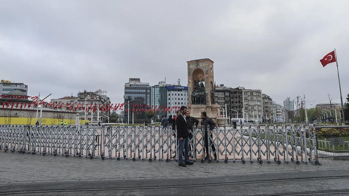 1 Mays tedbirleri akland! stanbul Valilii tek tek sralad