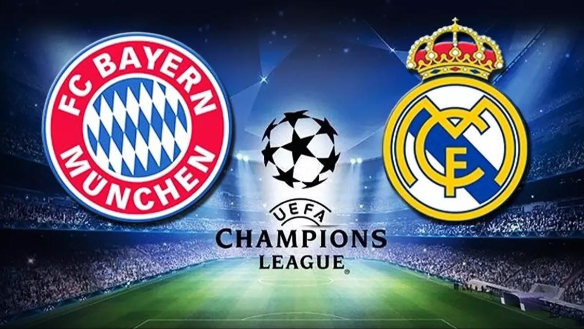 Bayern Mnih evinde Real Madrid'i konuk edecek