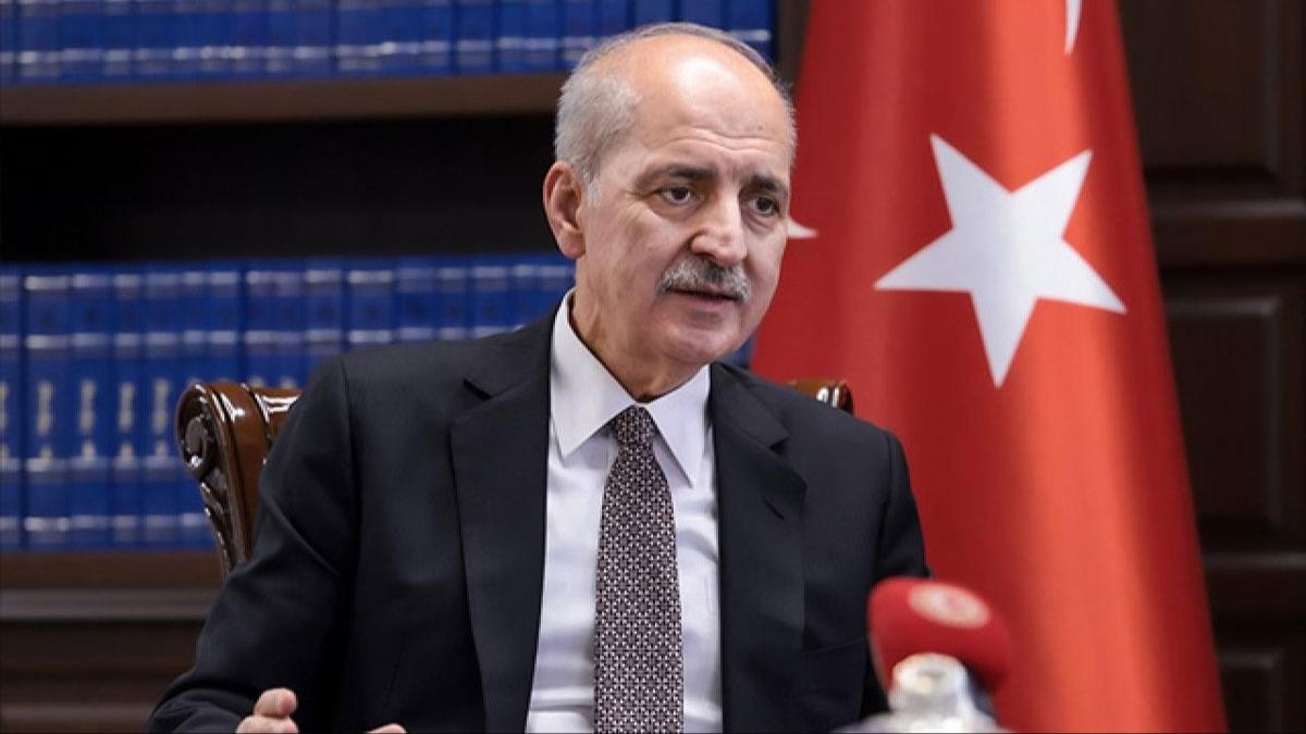 TBMM Bakan Kurtulmu, ehit askerler iin basal mesaj paylat