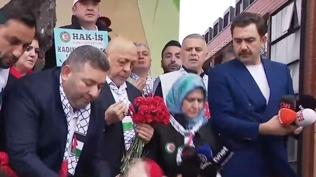HAK- Konfederasyonu Taksim Kazanc Yokuu'nda anma program gerekletirdi