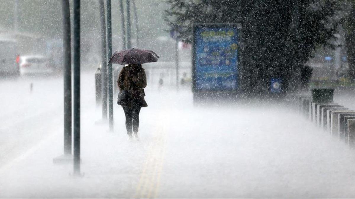 Meteoroloji blge blge uyard: Saanak ya bekleniyor 