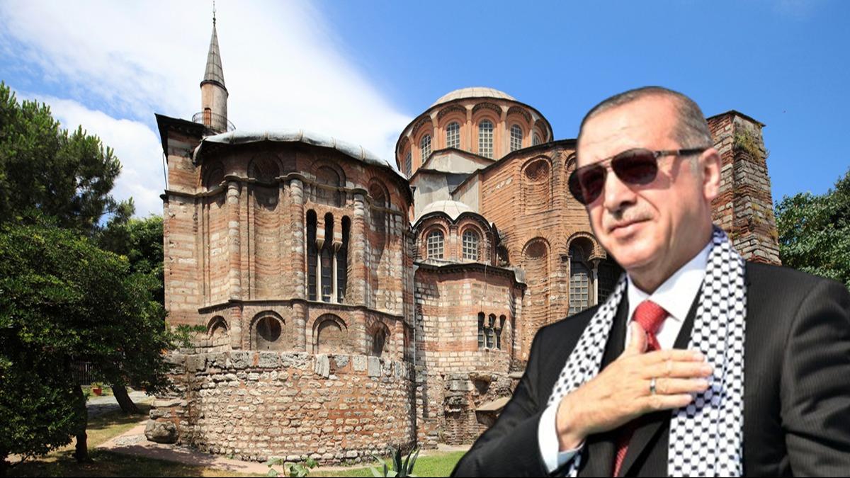 Alna Cumhurbakan Erdoan da katlacak: Kariye Camii alyor