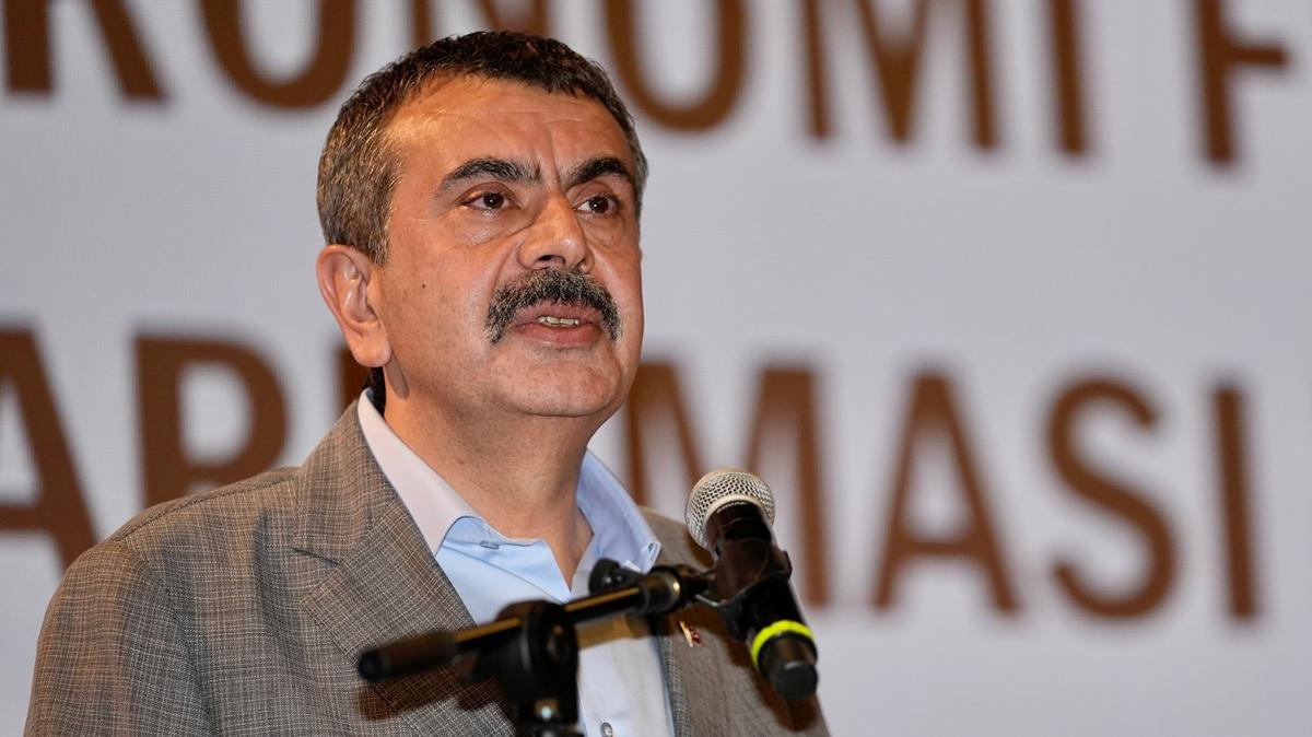 Bakan Tekin: stiare edip 'karlama ahlak' oluturmak gerekiyor