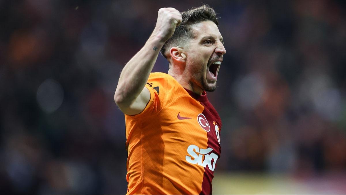 Performansyla parmak srtt! Dries Mertens'ten aklalmaz istatistik