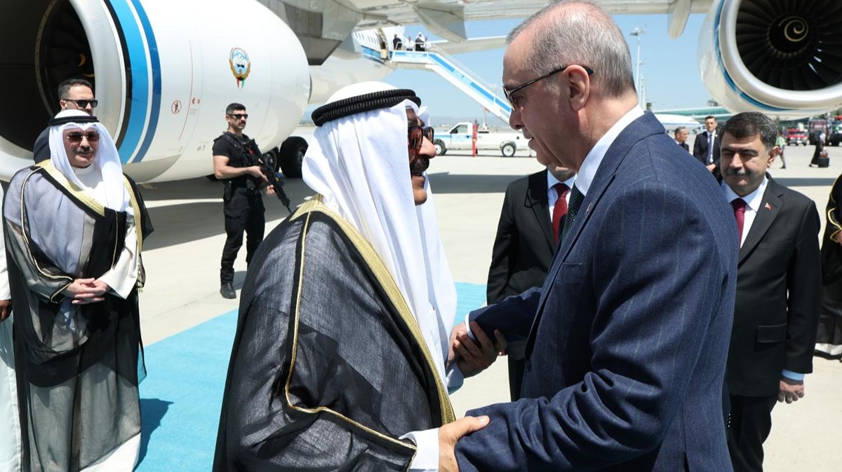 Cumhurbakan Erdoan, Kuveyt Emiri'ni karlad