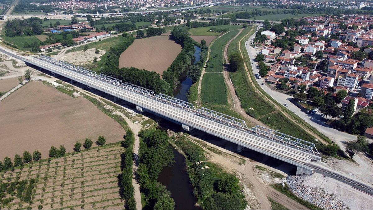 Edirne-stanbul arasn 1 saat 30 dakikaya drecek projede geri saym balad